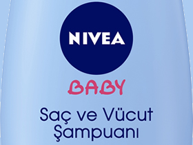 NIVEA BABY Saç ve Vücut Şampuanı, Sık Yıkamada Bile Cildi Kurutmuyor.